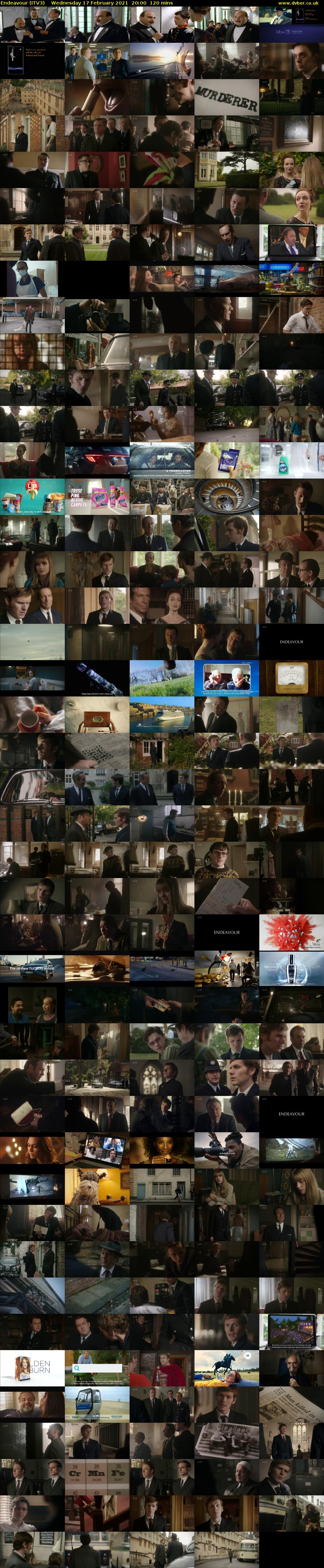 Endeavour (ITV3) Wednesday 17 February 2021 20:00 - 22:00