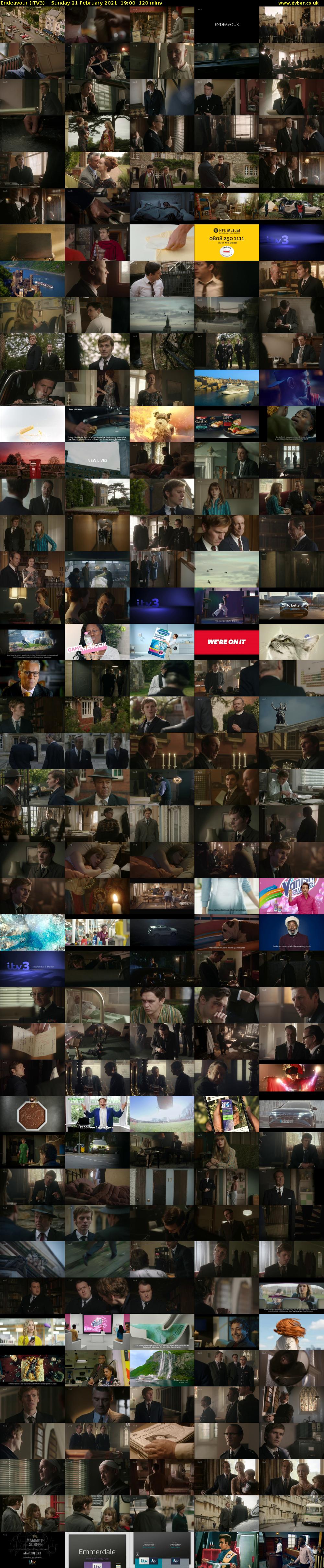 Endeavour (ITV3) Sunday 21 February 2021 19:00 - 21:00