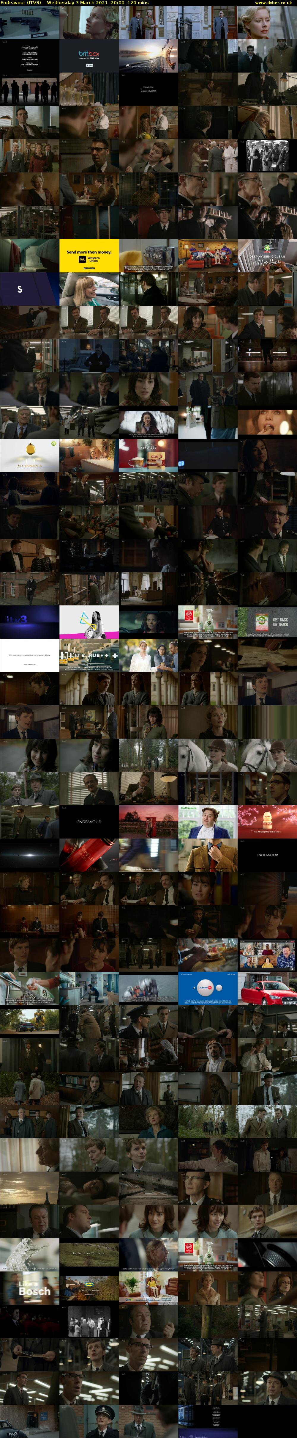 Endeavour (ITV3) Wednesday 3 March 2021 20:00 - 22:00