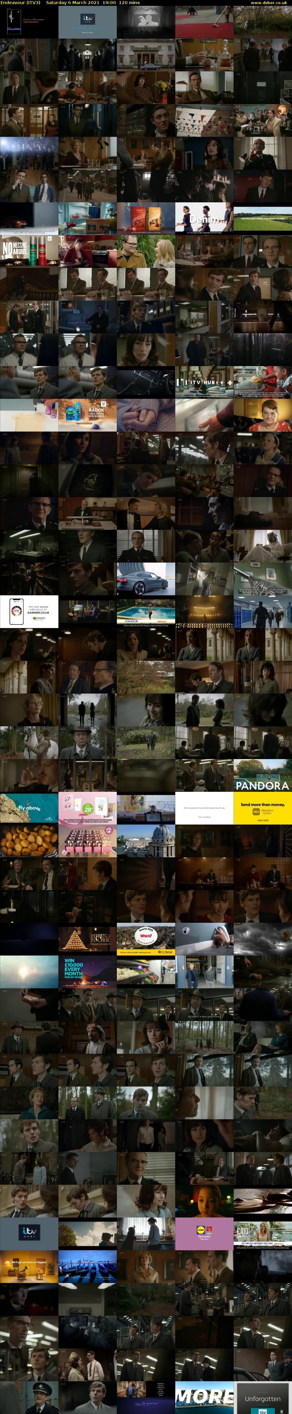 Endeavour (ITV3) Saturday 6 March 2021 19:00 - 21:00