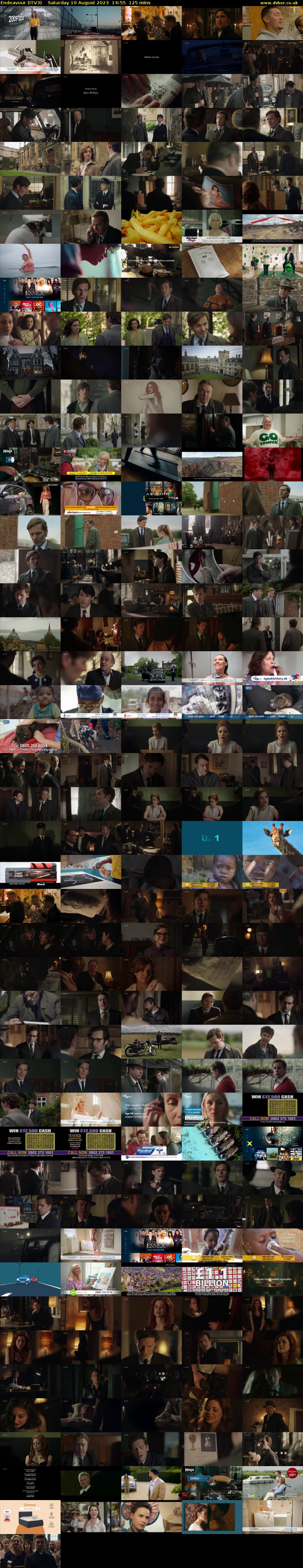 Endeavour (ITV3) Saturday 19 August 2023 14:55 - 17:00