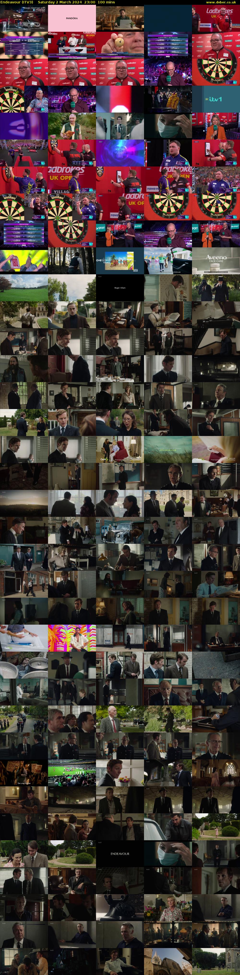 Endeavour (ITV3) Saturday 2 March 2024 23:00 - 00:40