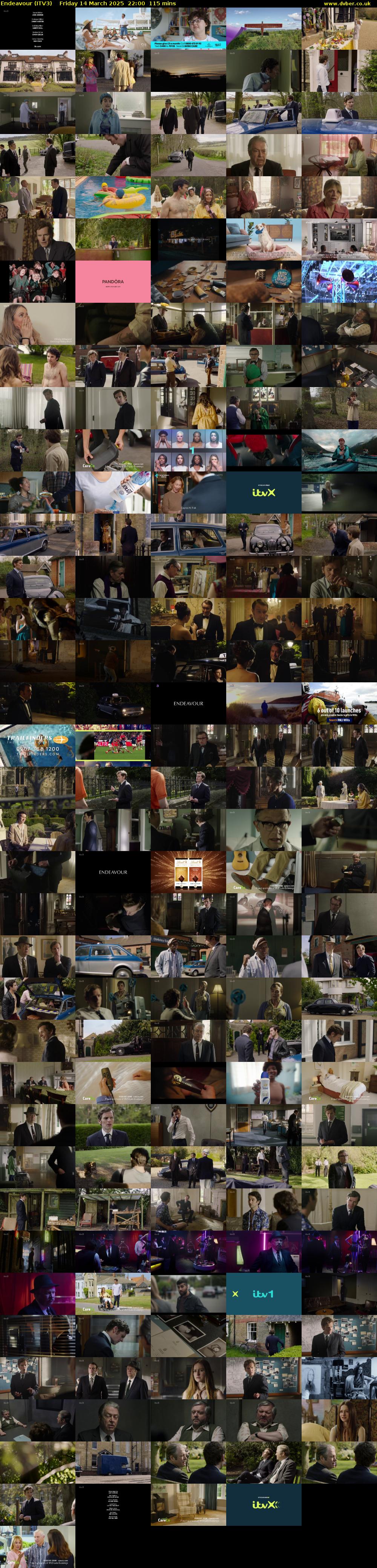 Endeavour (ITV3) Friday 14 March 2025 22:00 - 23:55