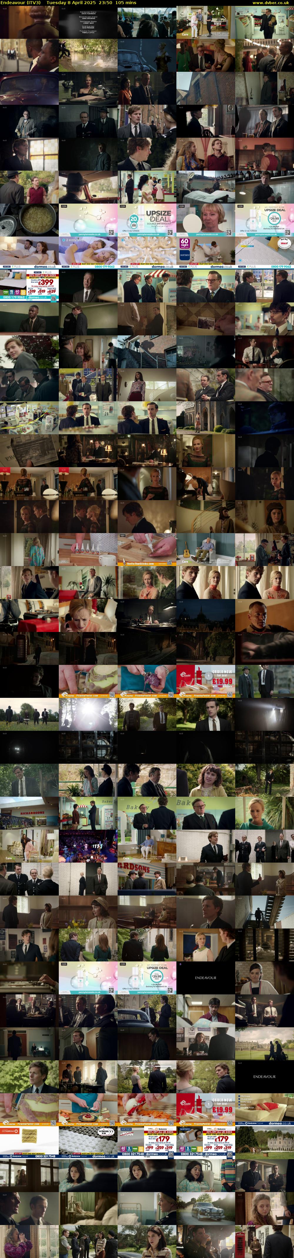 Endeavour (ITV3) Tuesday 8 April 2025 23:50 - 01:35