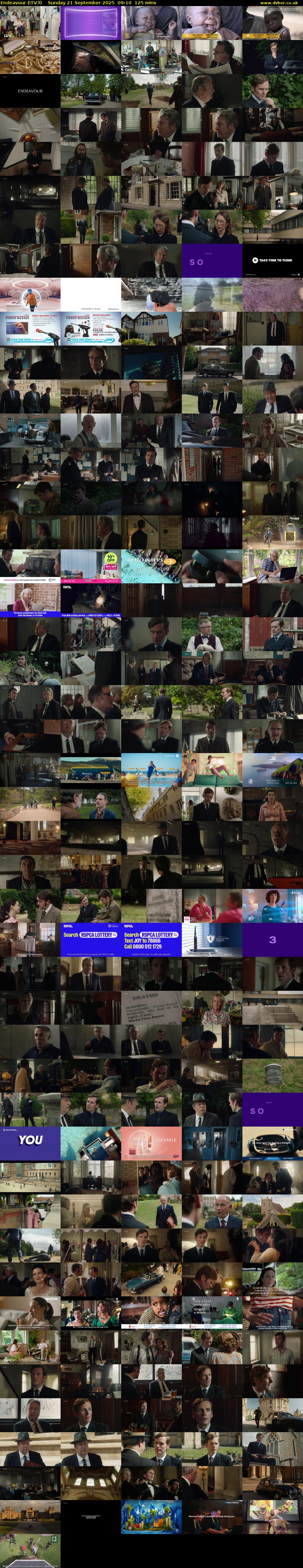 Endeavour (ITV3) Sunday 21 September 2025 09:10 - 11:15
