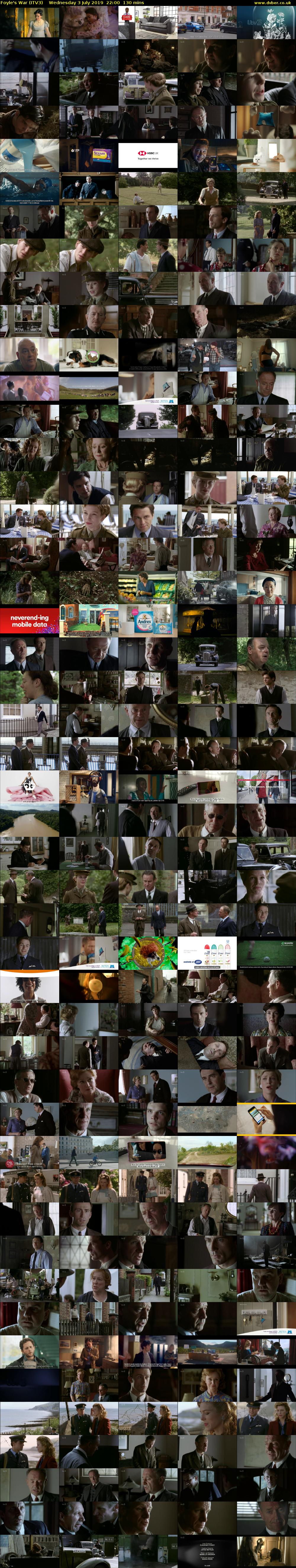 Foyle's War (ITV3) Wednesday 3 July 2019 22:00 - 00:10