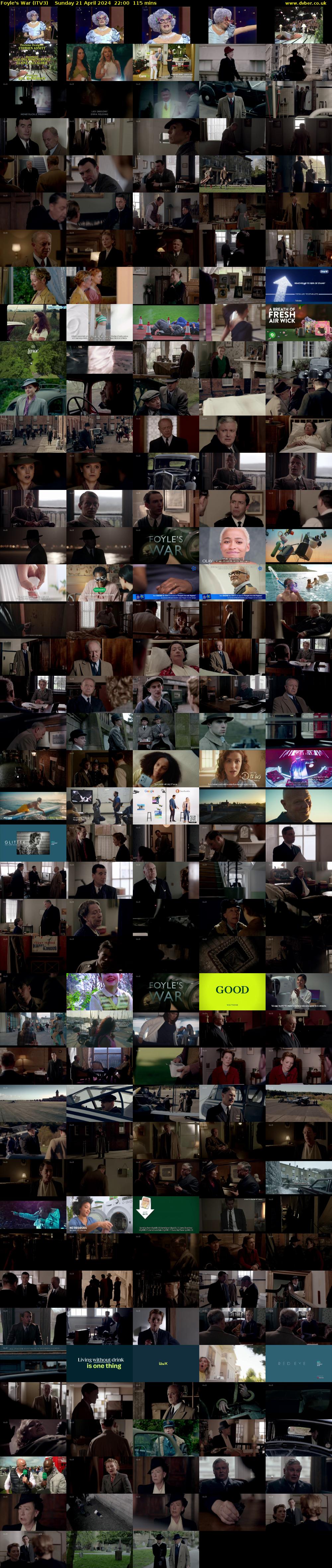 Foyle's War (ITV3) Sunday 21 April 2024 22:00 - 23:55