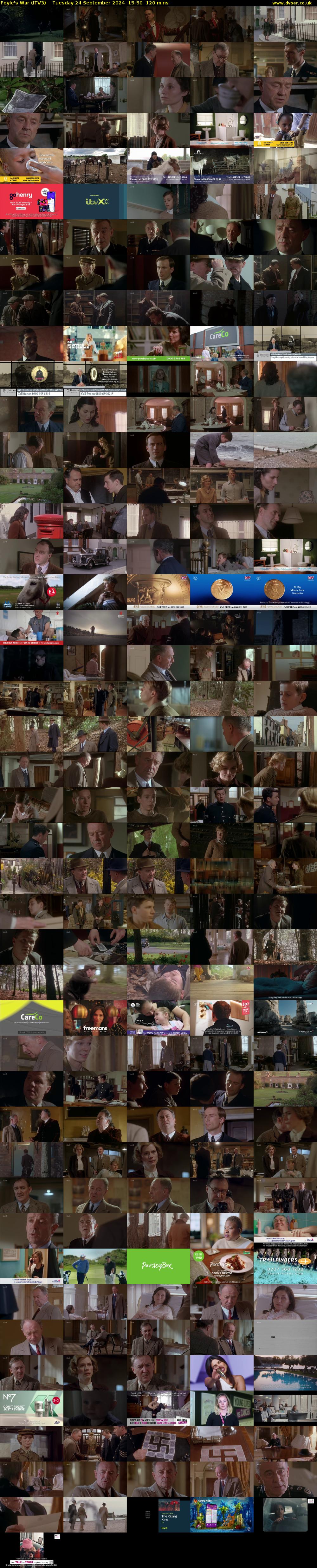 Foyle's War (ITV3) Tuesday 24 September 2024 15:50 - 17:50
