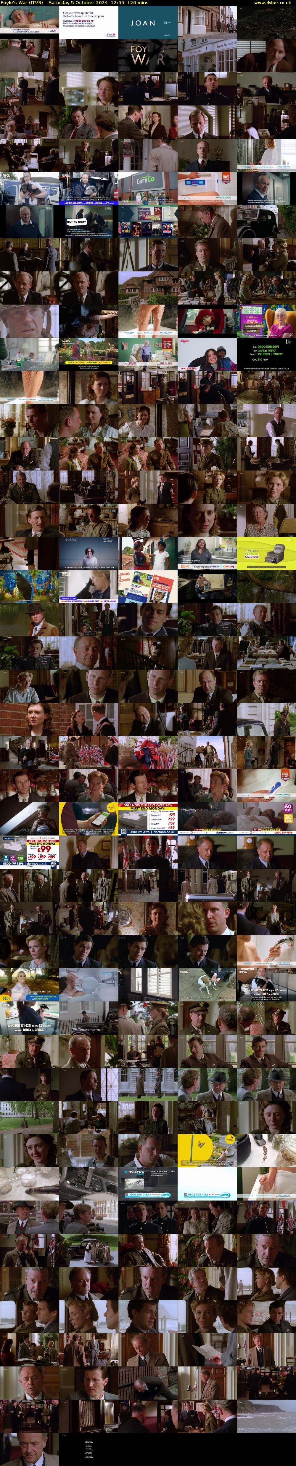 Foyle's War (ITV3) Saturday 5 October 2024 12:55 - 14:55