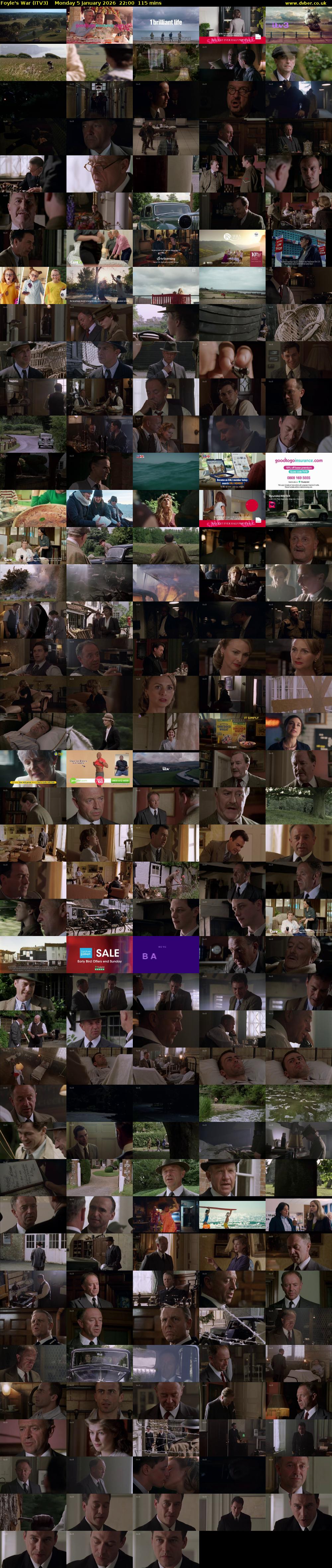 Foyle's War (ITV3) Monday 5 January 2026 22:00 - 23:55