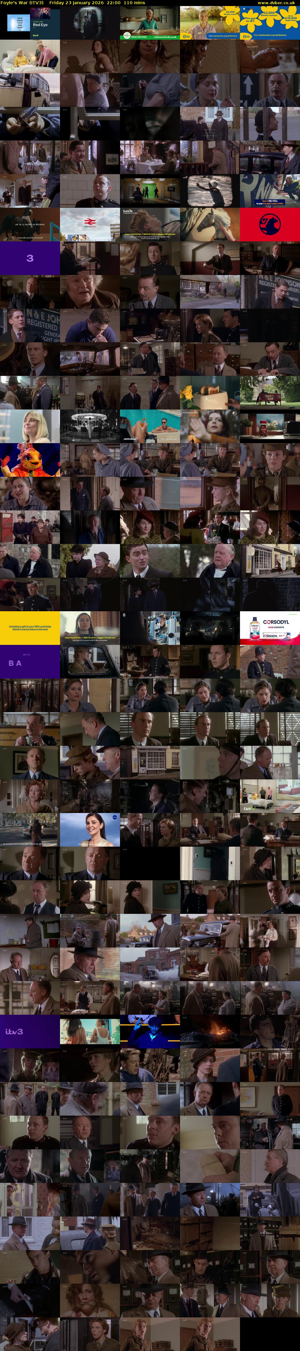 Foyle's War (ITV3) Friday 23 January 2026 22:00 - 23:50