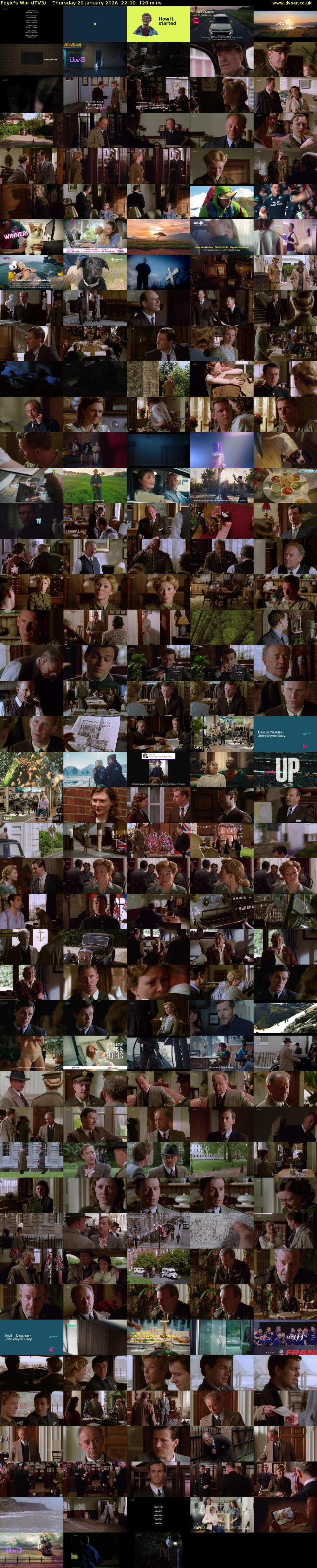 Foyle's War (ITV3) Thursday 29 January 2026 22:00 - 00:00