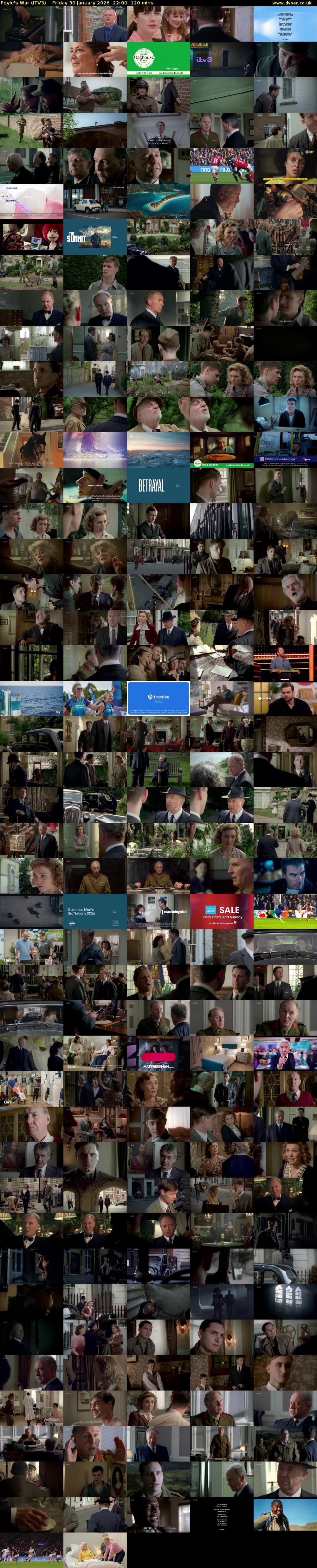 Foyle's War (ITV3) Friday 30 January 2026 22:00 - 00:00