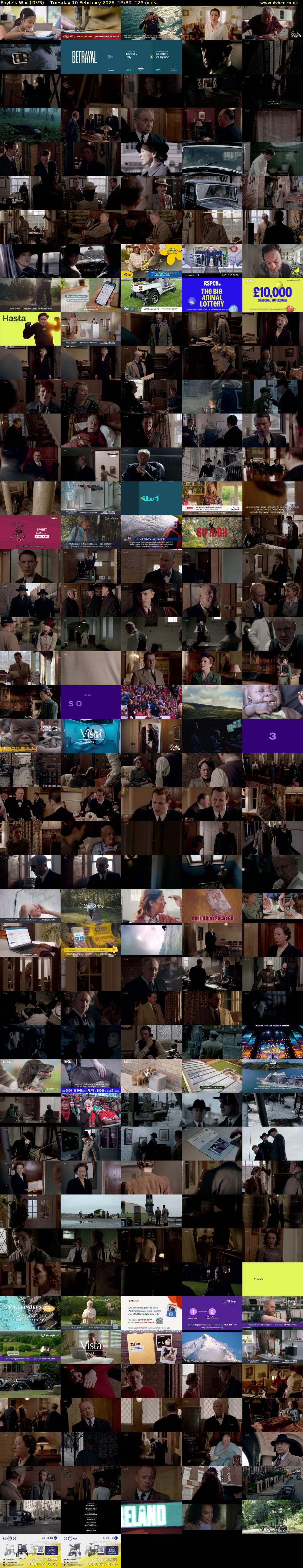 Foyle's War (ITV3) Tuesday 10 February 2026 13:30 - 15:35