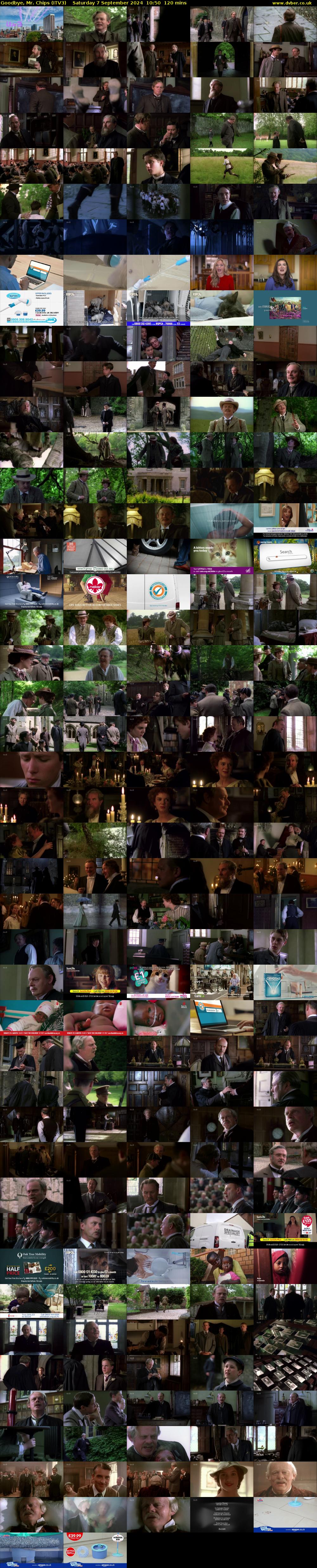 Goodbye, Mr. Chips (ITV3) Saturday 7 September 2024 10:50 - 12:50