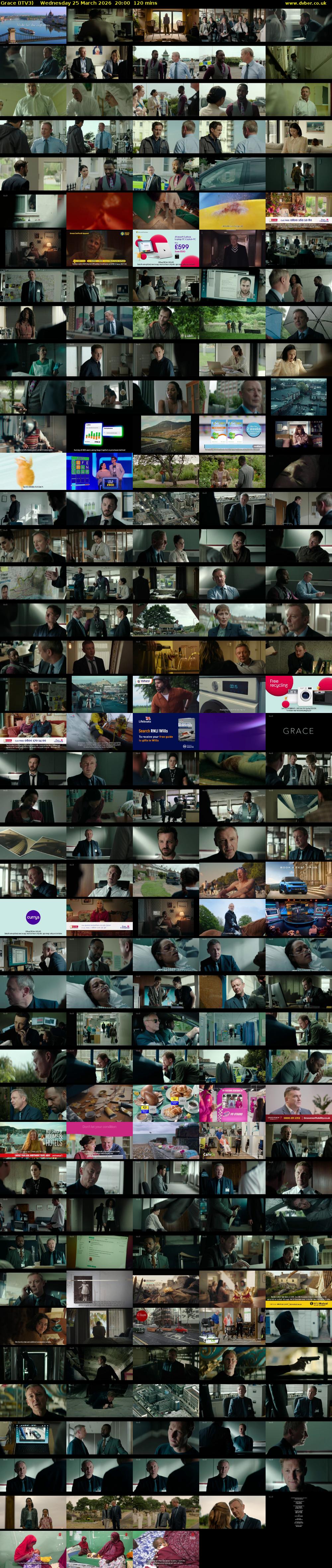 Grace (ITV3) Wednesday 25 March 2026 20:00 - 22:00