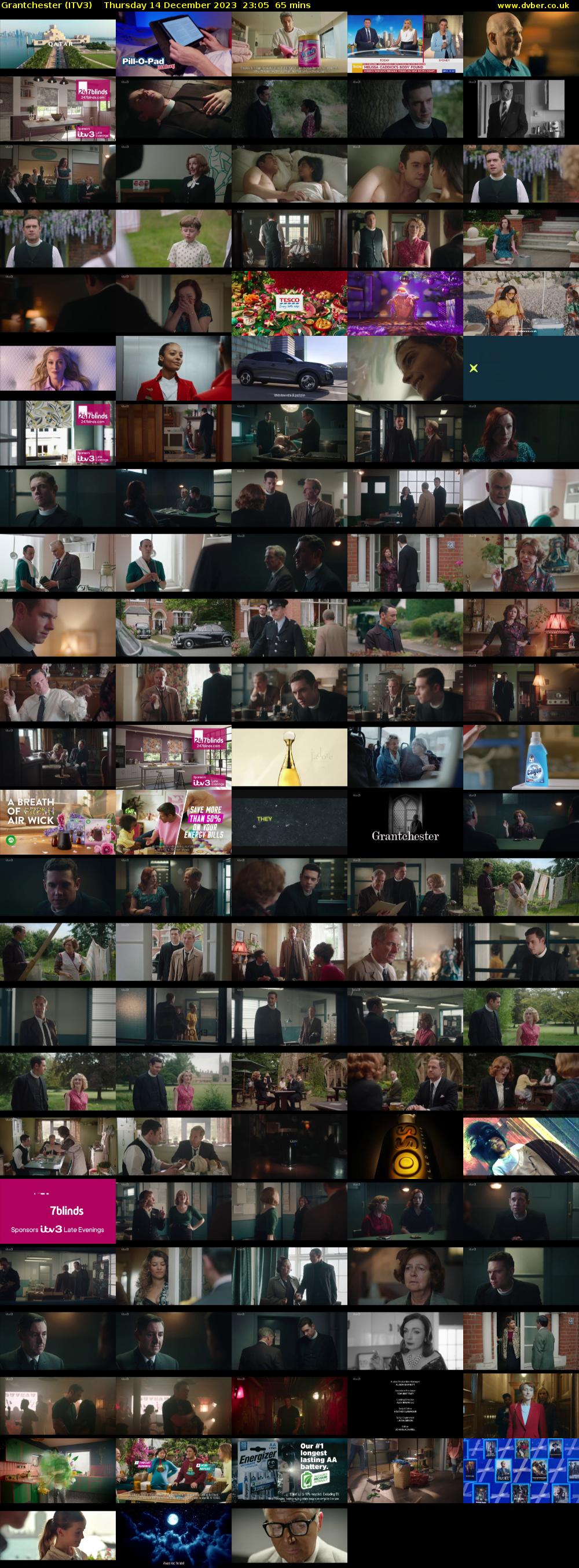 Grantchester (ITV3) Thursday 14 December 2023 23:05 - 00:10