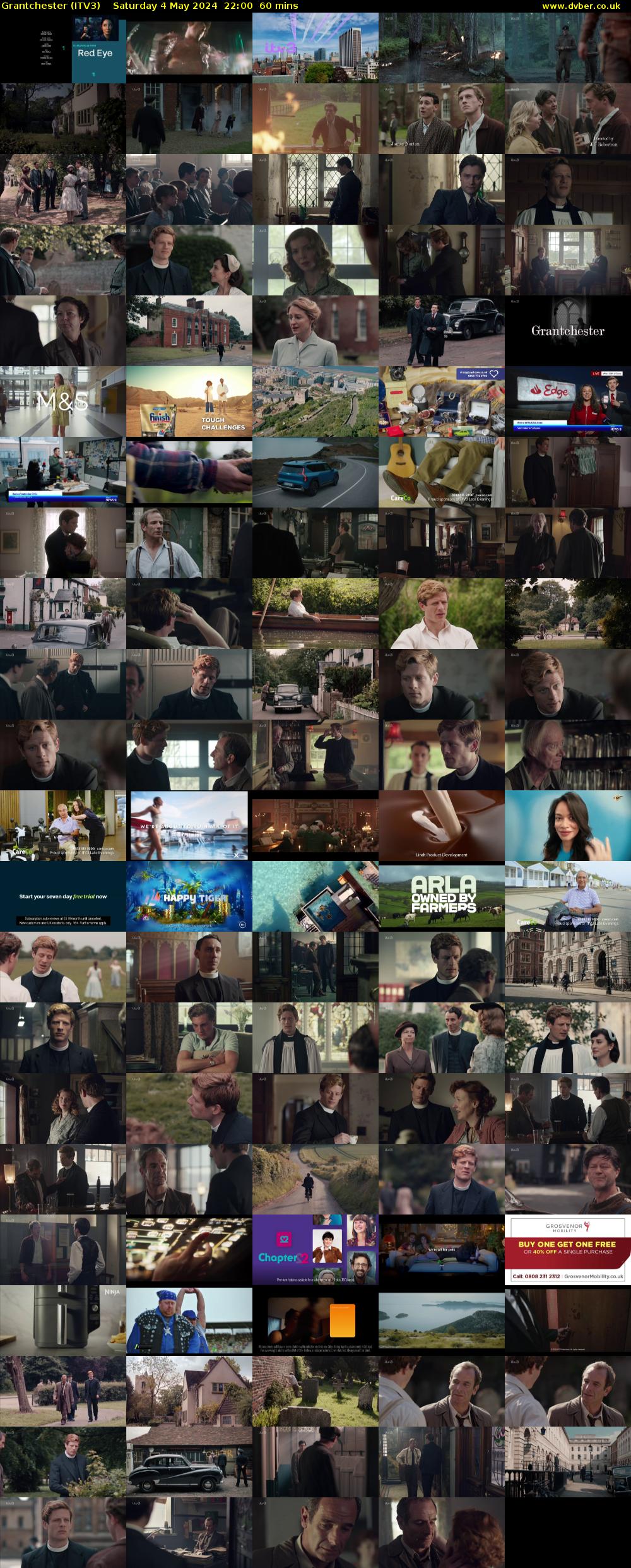 Grantchester (ITV3) Saturday 4 May 2024 22:00 - 23:00