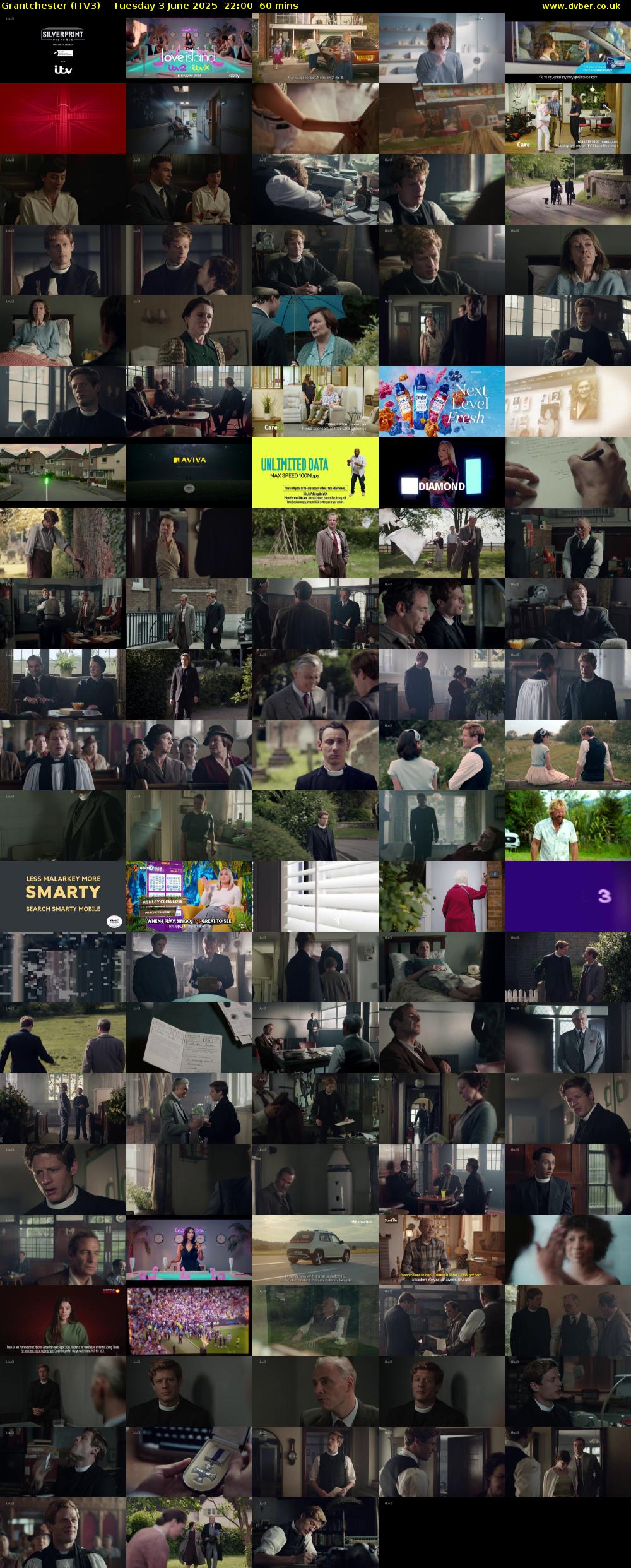 Grantchester (ITV3) Tuesday 3 June 2025 22:00 - 23:00