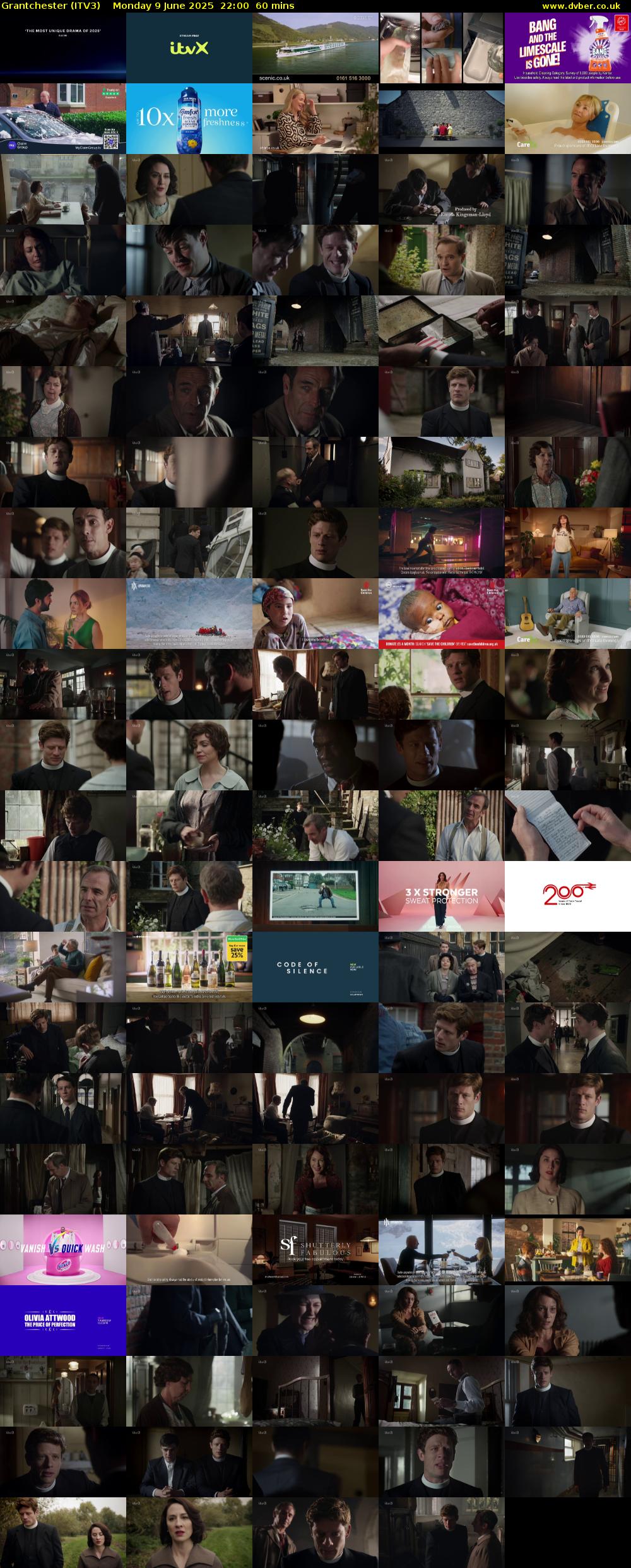 Grantchester (ITV3) Monday 9 June 2025 22:00 - 23:00