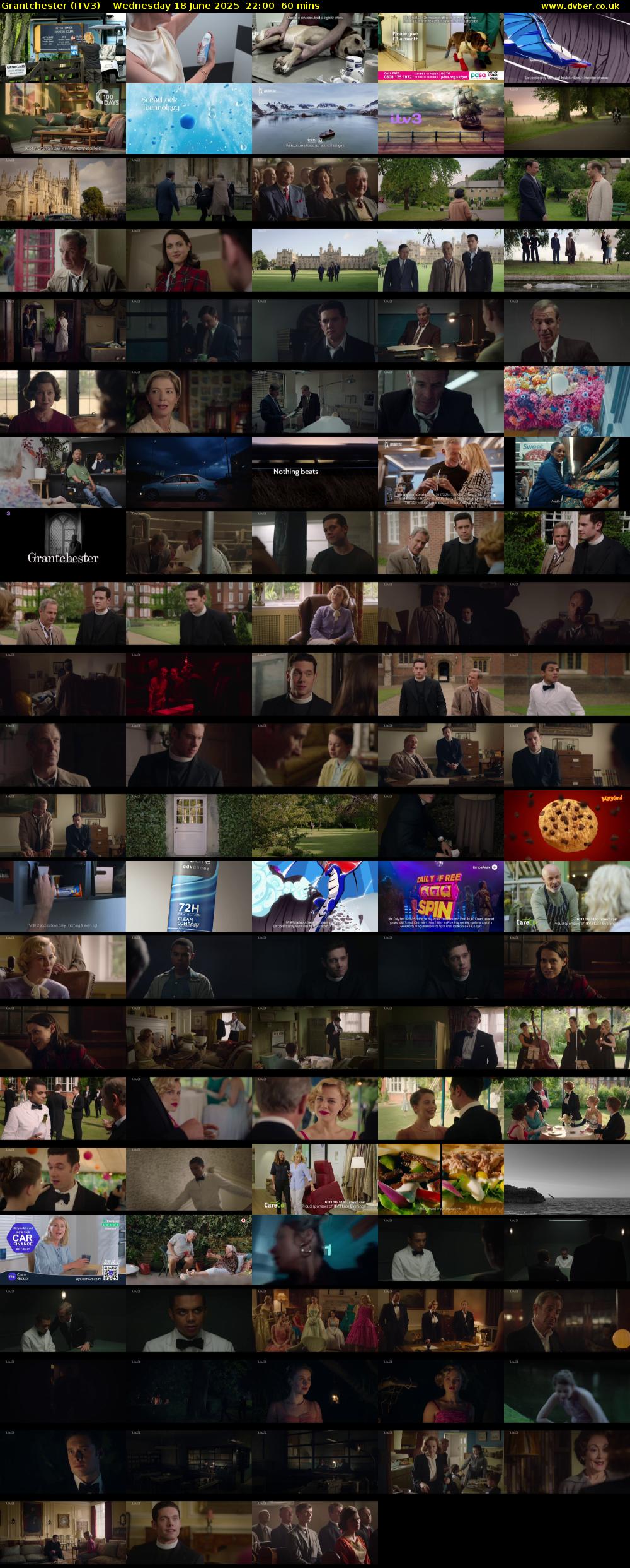 Grantchester (ITV3) Wednesday 18 June 2025 22:00 - 23:00