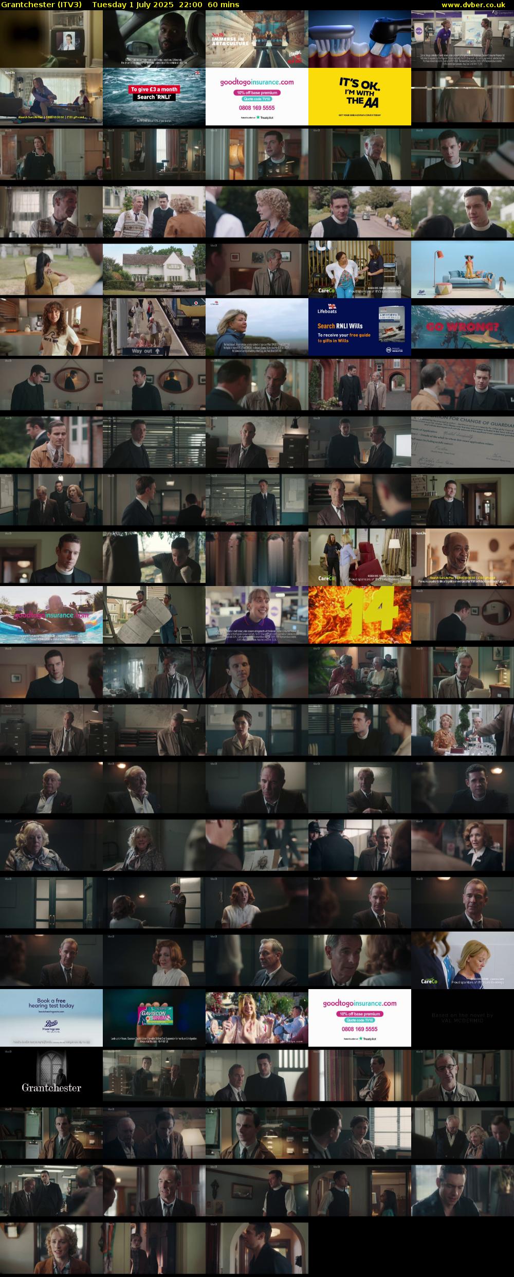 Grantchester (ITV3) Tuesday 1 July 2025 22:00 - 23:00