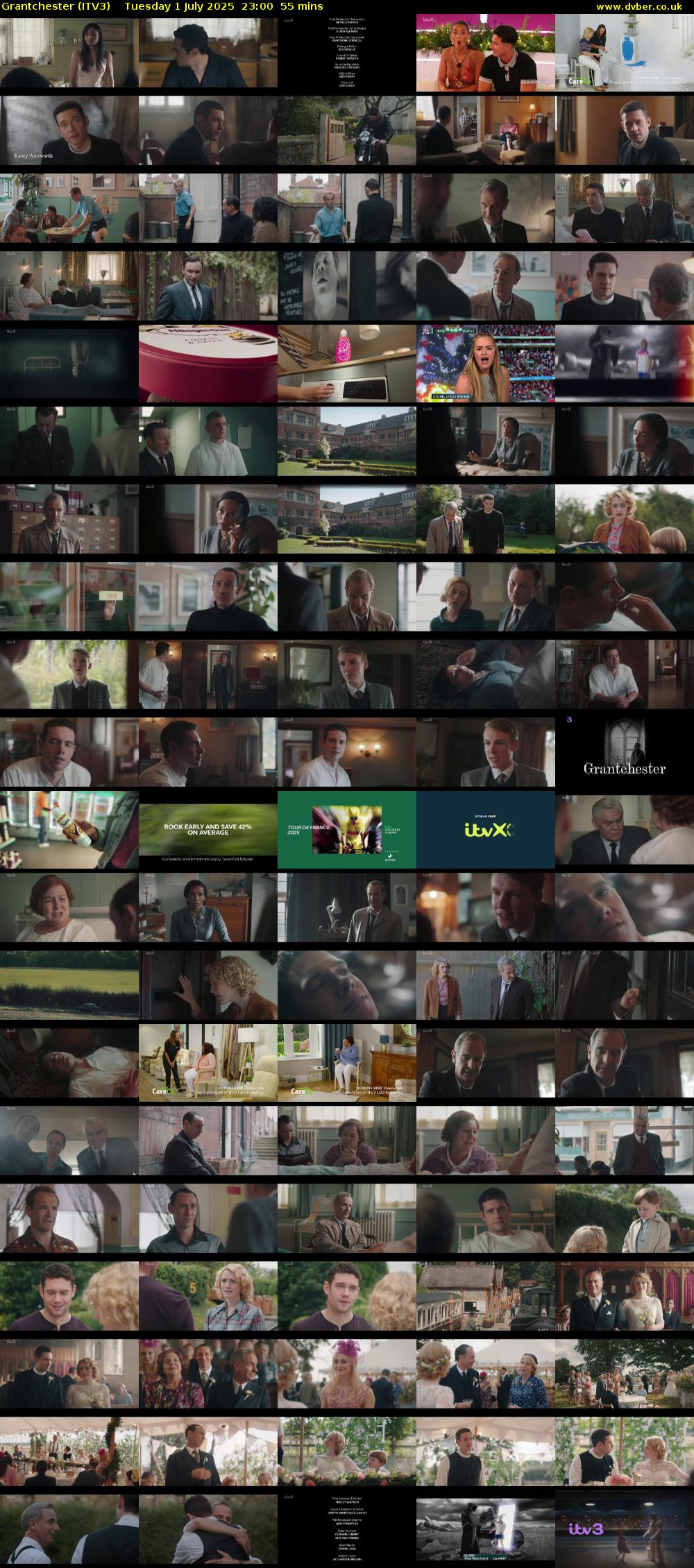 Grantchester (ITV3) Tuesday 1 July 2025 23:00 - 23:55