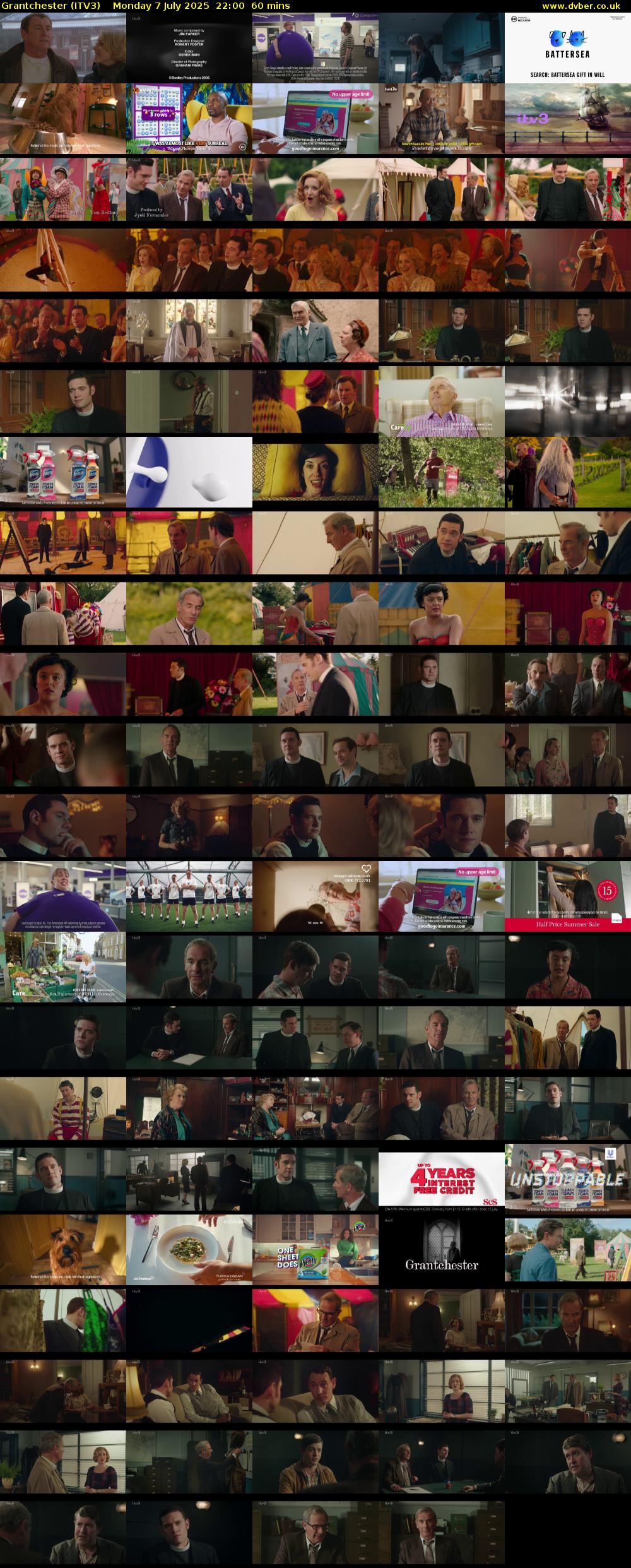 Grantchester (ITV3) Monday 7 July 2025 22:00 - 23:00