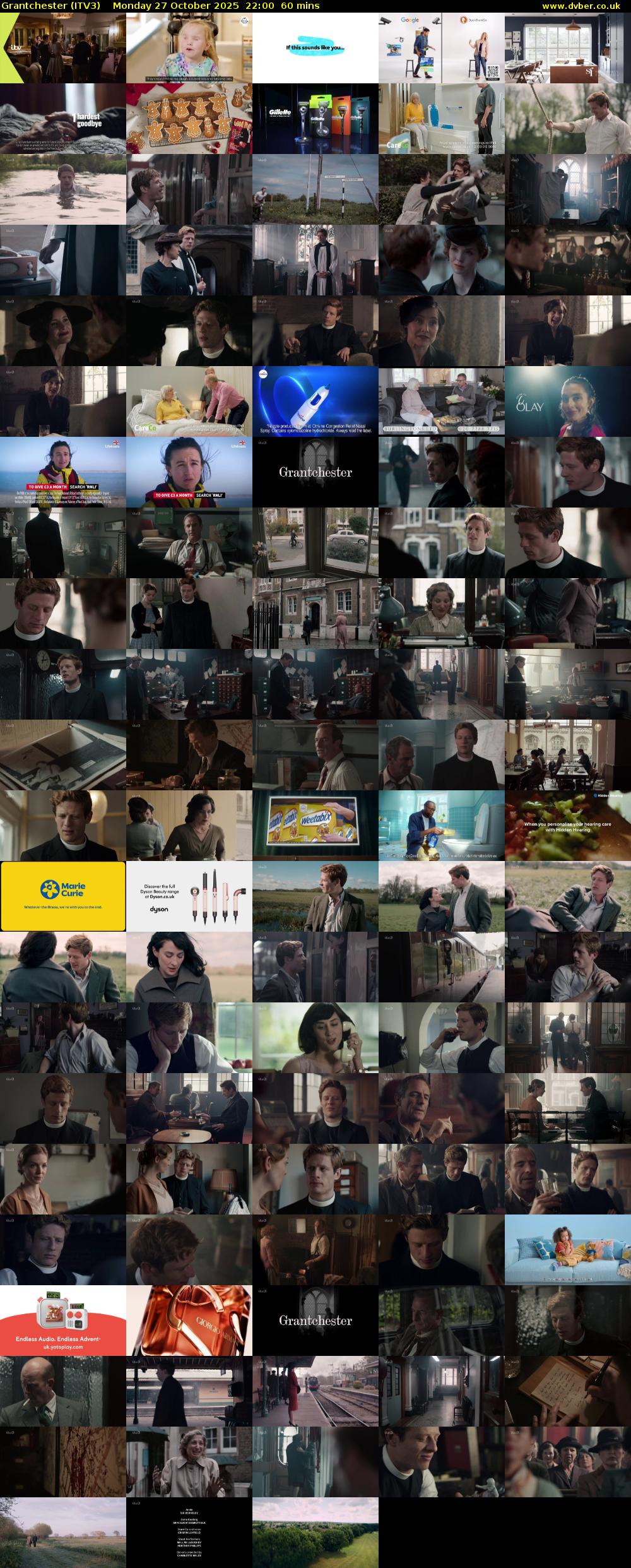 Grantchester (ITV3) Monday 27 October 2025 22:00 - 23:00