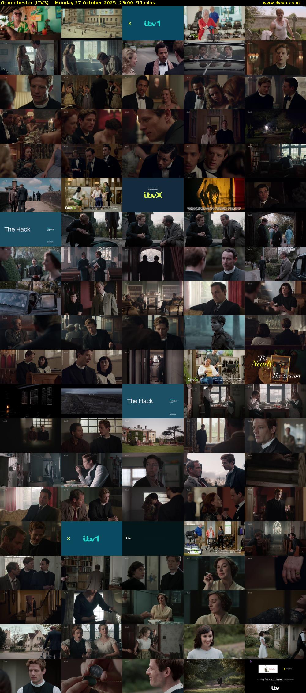 Grantchester (ITV3) Monday 27 October 2025 23:00 - 23:55