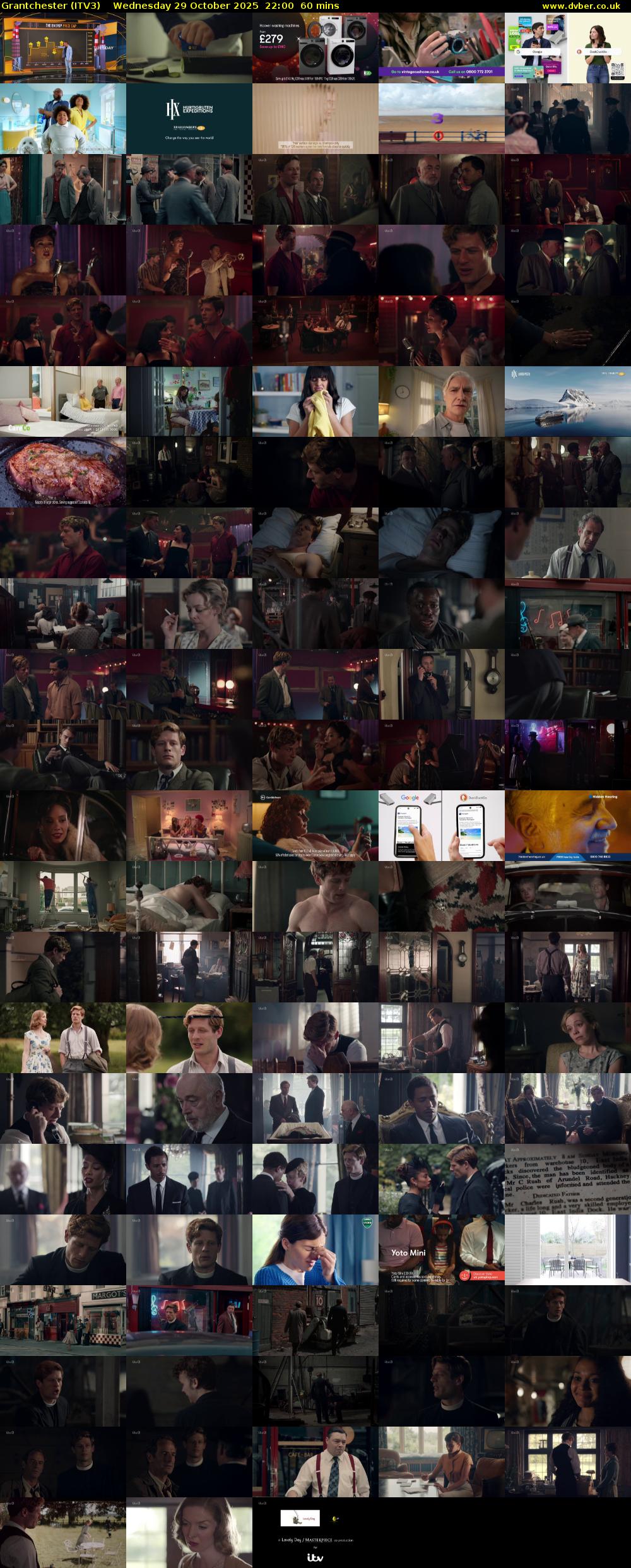 Grantchester (ITV3) Wednesday 29 October 2025 22:00 - 23:00