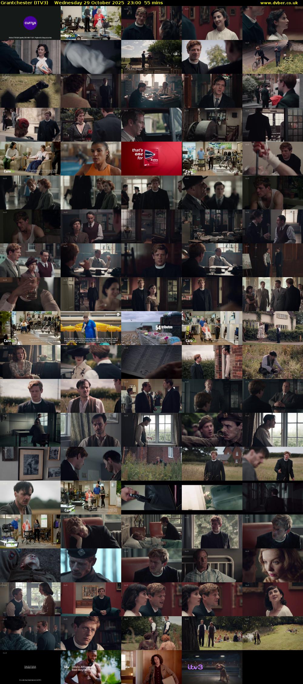 Grantchester (ITV3) Wednesday 29 October 2025 23:00 - 23:55