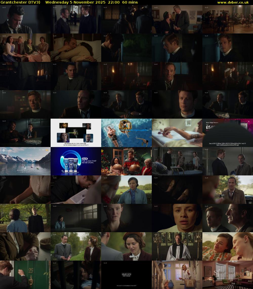 Grantchester (ITV3) Wednesday 5 November 2025 22:00 - 23:00
