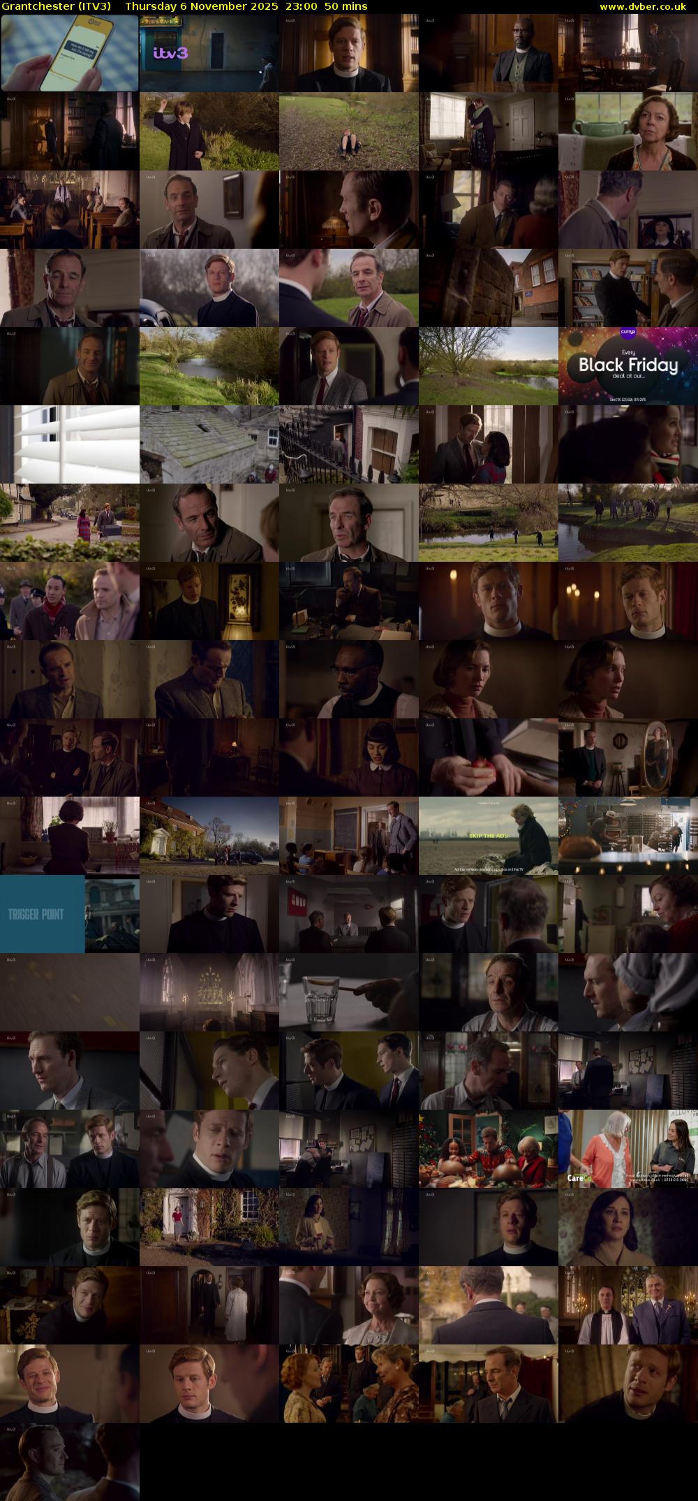Grantchester (ITV3) Thursday 6 November 2025 23:00 - 23:50