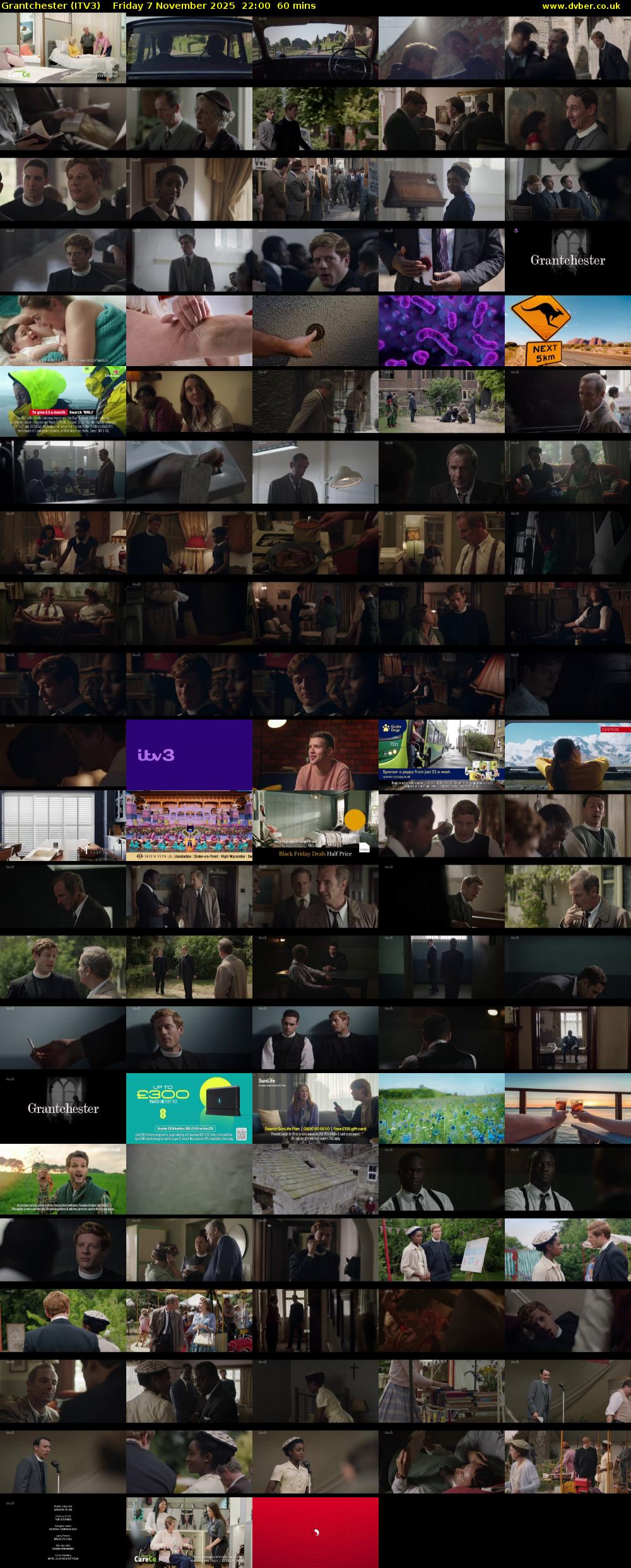 Grantchester (ITV3) Friday 7 November 2025 22:00 - 23:00