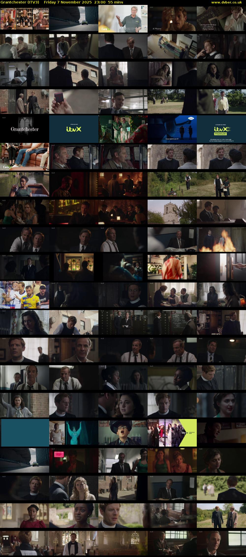 Grantchester (ITV3) Friday 7 November 2025 23:00 - 23:55
