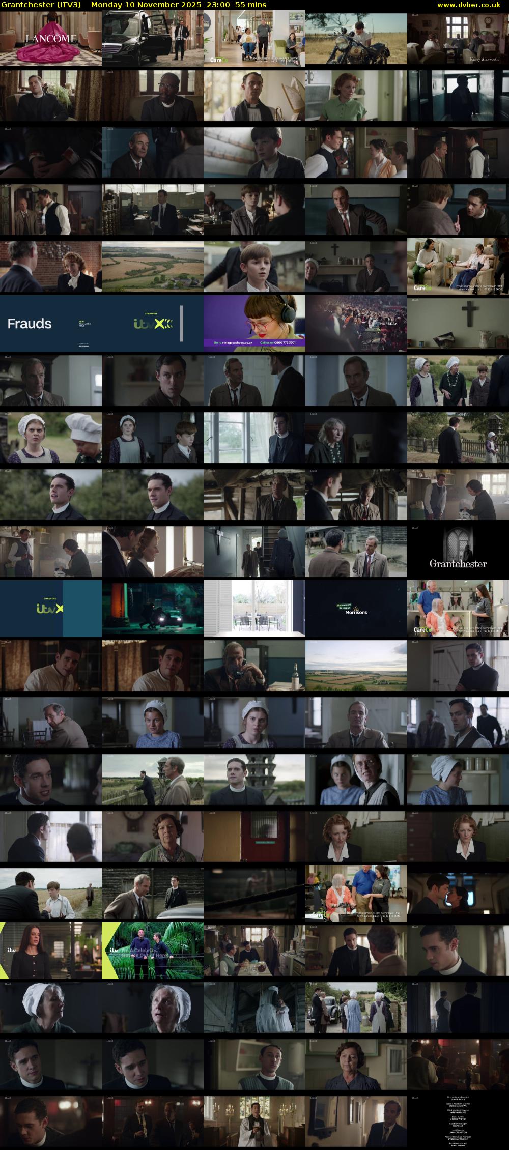 Grantchester (ITV3) Monday 10 November 2025 23:00 - 23:55