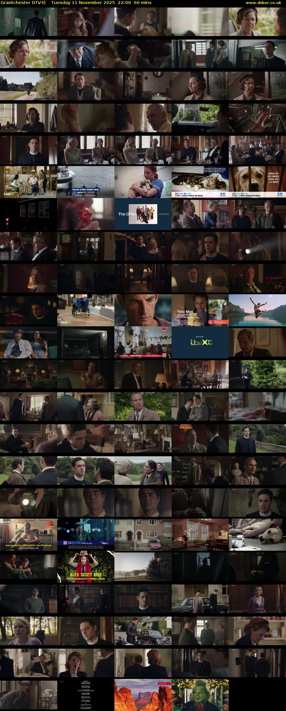Grantchester (ITV3) Tuesday 11 November 2025 22:00 - 23:00