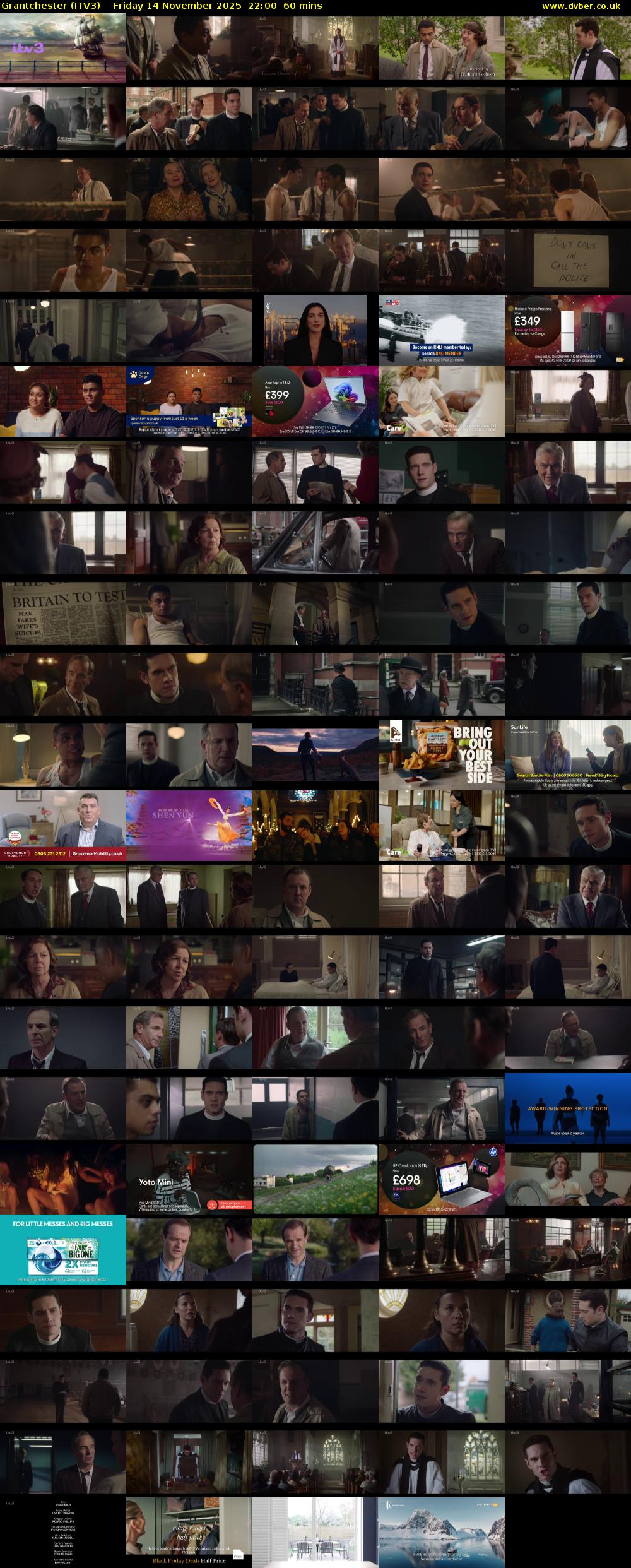 Grantchester (ITV3) Friday 14 November 2025 22:00 - 23:00