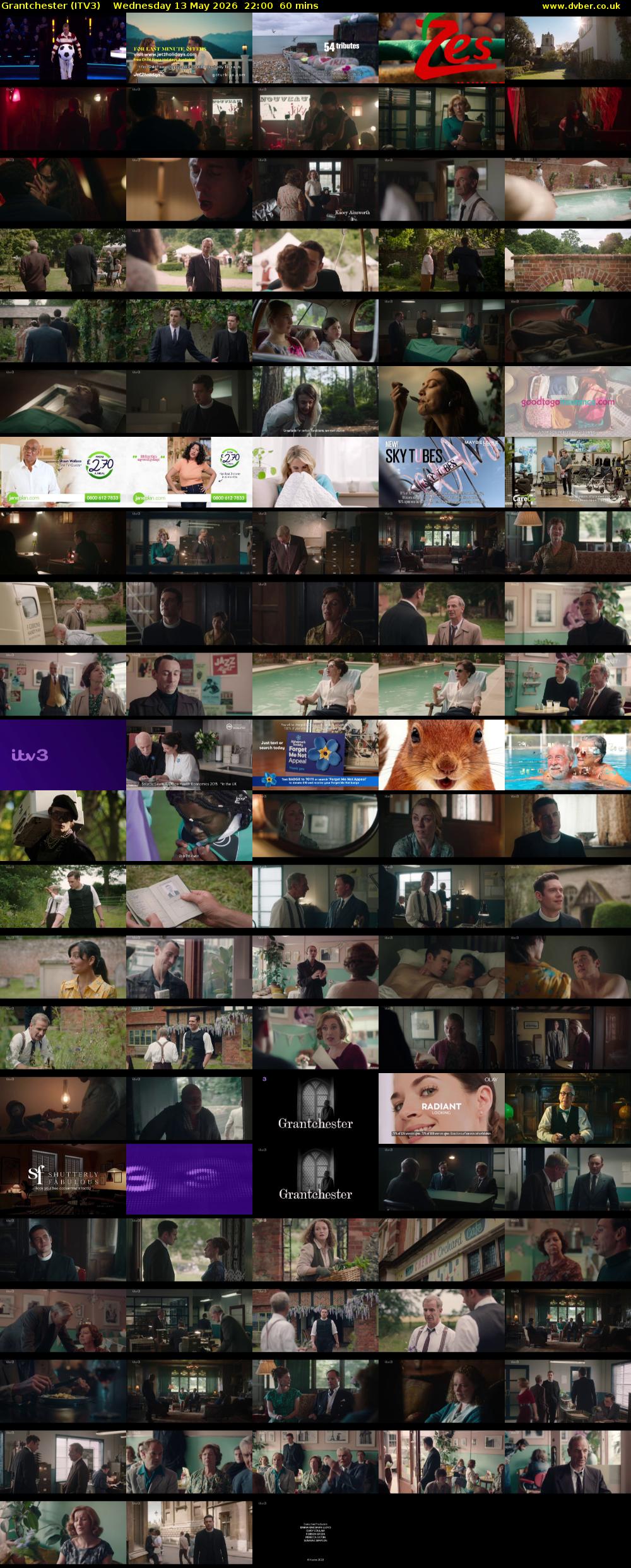 Grantchester (ITV3) Wednesday 13 May 2026 22:00 - 23:00
