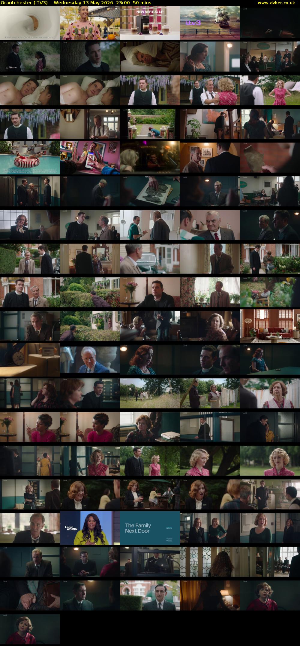 Grantchester (ITV3) Wednesday 13 May 2026 23:00 - 23:50