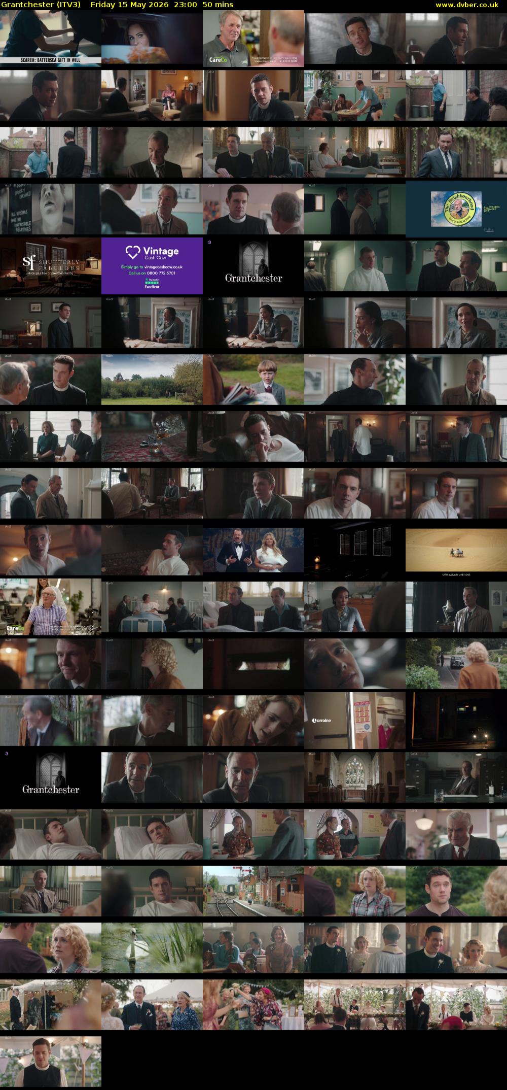 Grantchester (ITV3) Friday 15 May 2026 23:00 - 23:50