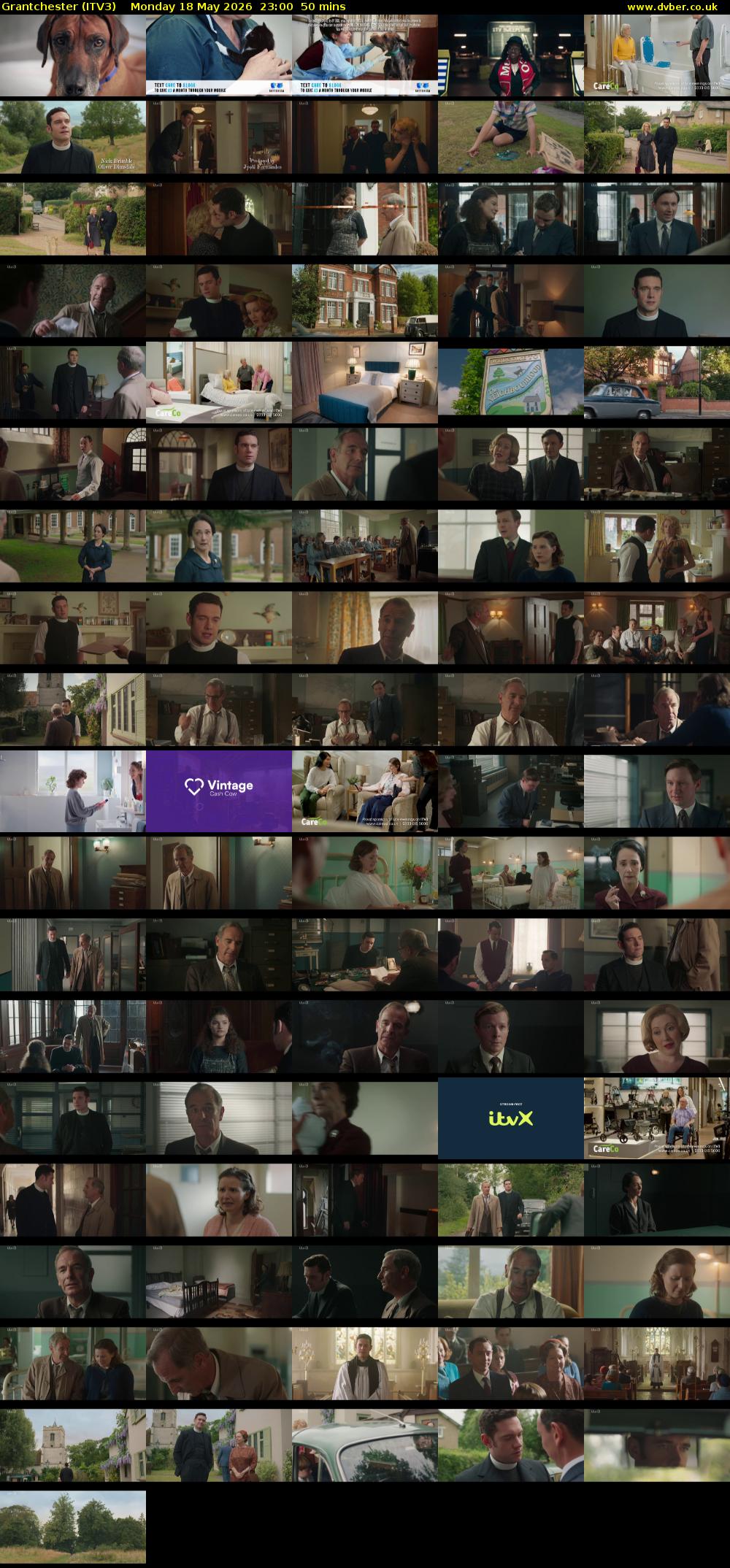 Grantchester (ITV3) Monday 18 May 2026 23:00 - 23:50