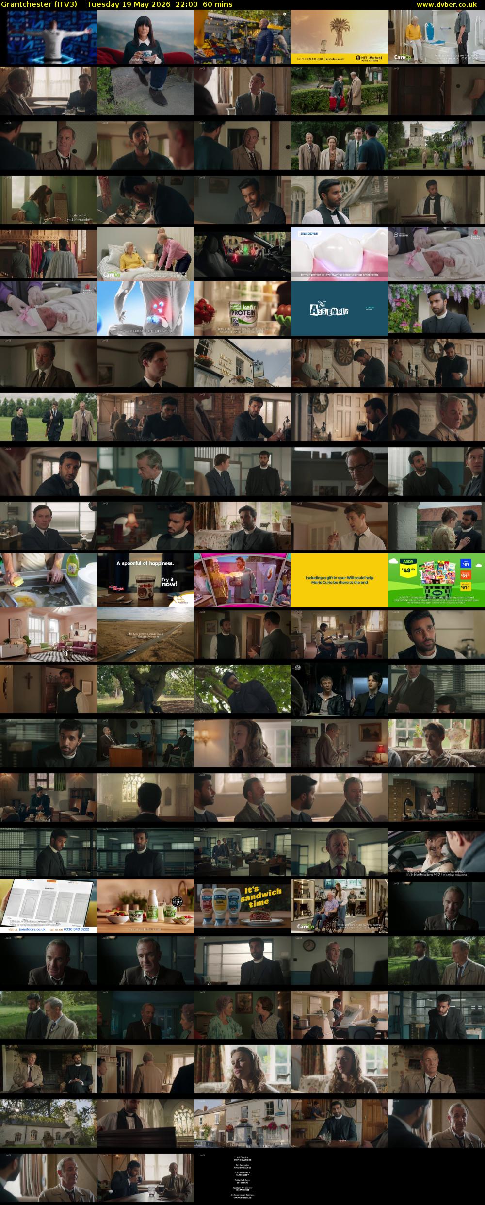 Grantchester (ITV3) Tuesday 19 May 2026 22:00 - 23:00