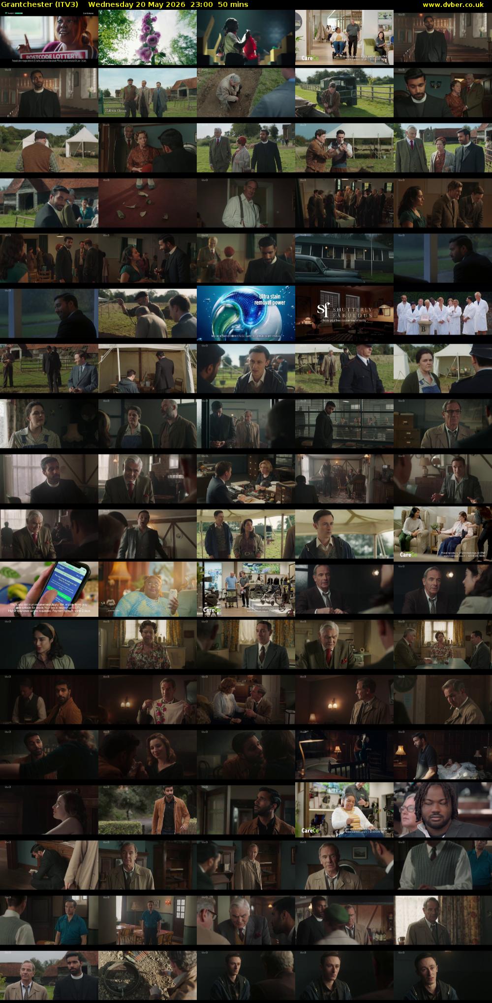 Grantchester (ITV3) Wednesday 20 May 2026 23:00 - 23:50