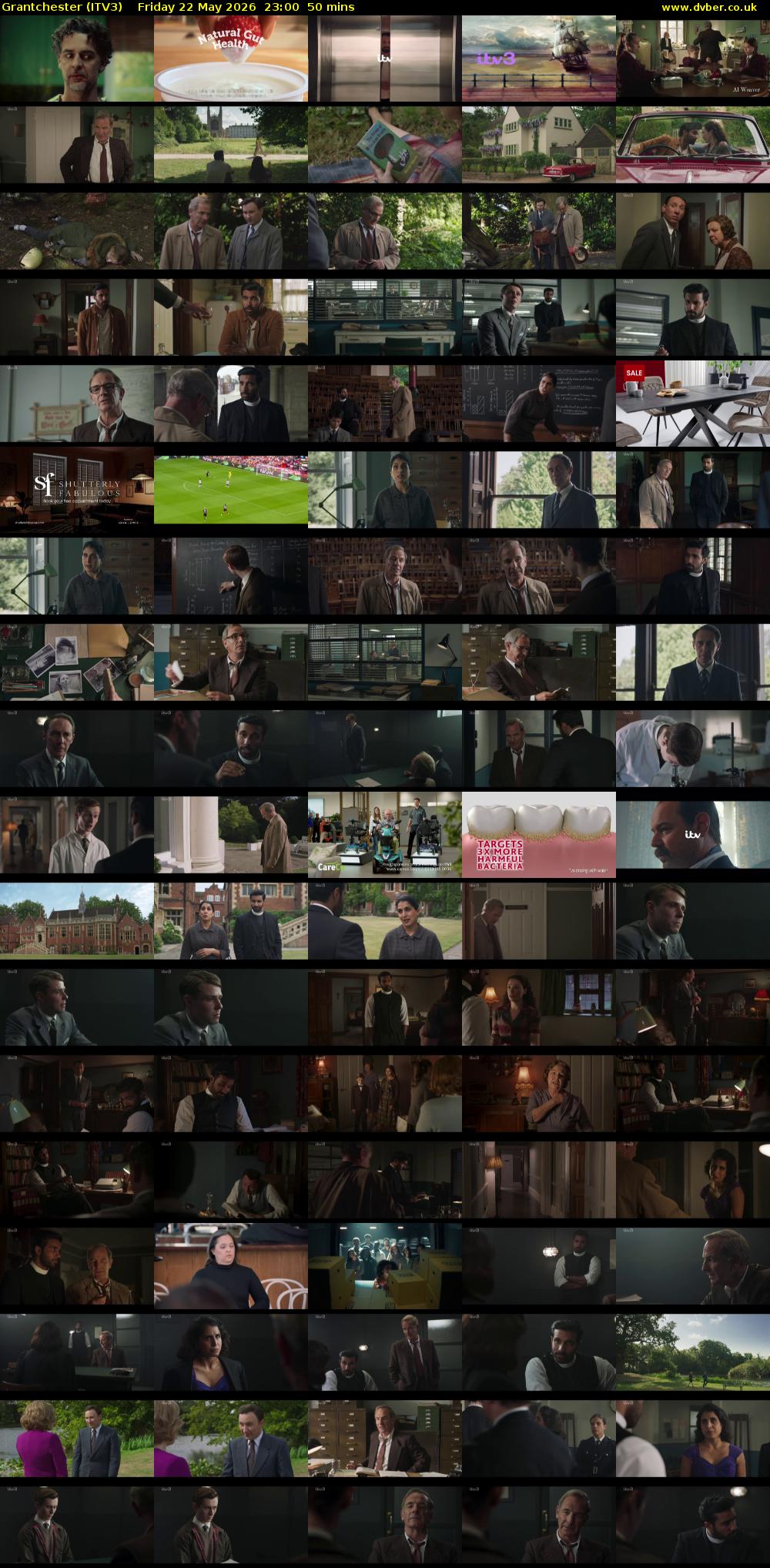 Grantchester (ITV3) Friday 22 May 2026 23:00 - 23:50