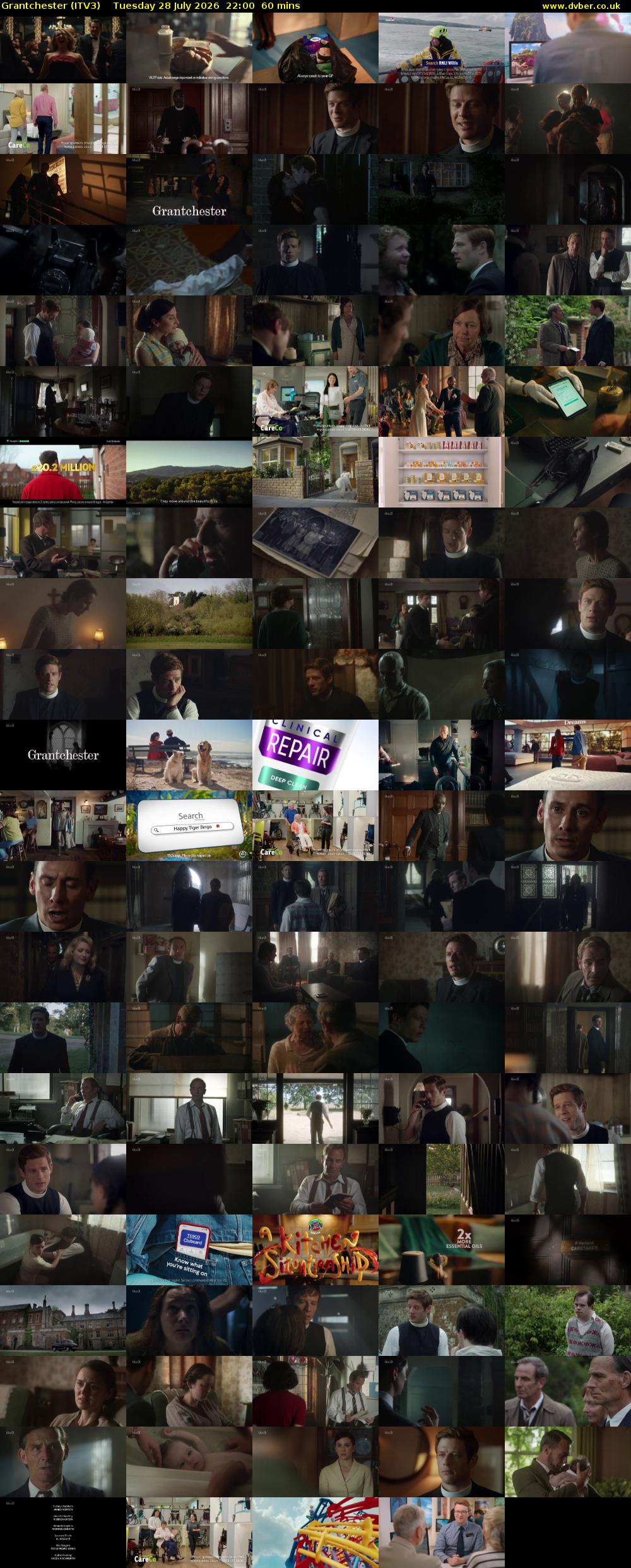 Grantchester (ITV3) Tuesday 28 July 2026 22:00 - 23:00