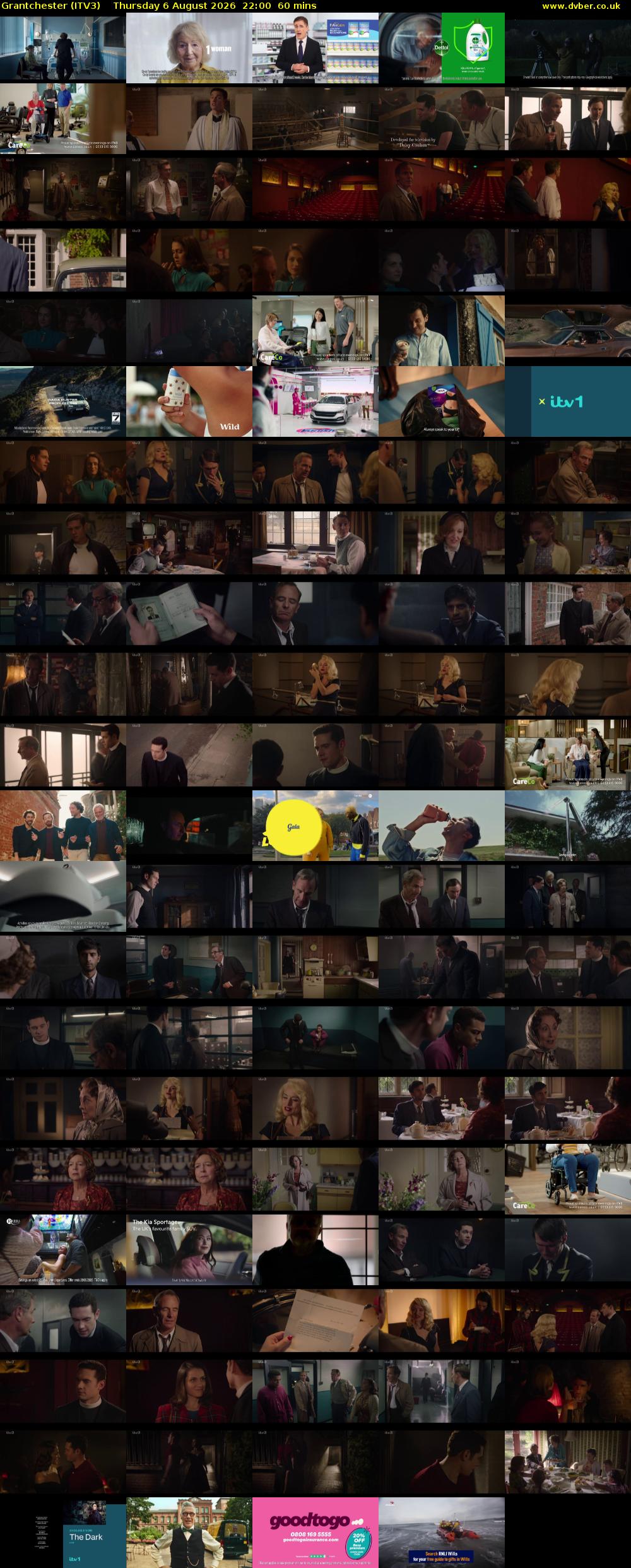 Grantchester (ITV3) Thursday 6 August 2026 22:00 - 23:00