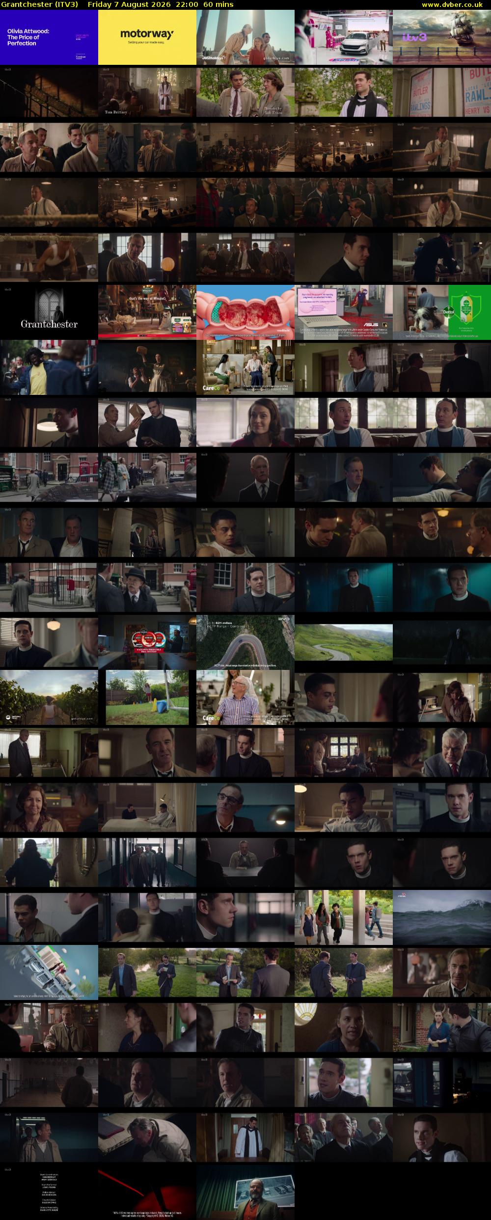 Grantchester (ITV3) Friday 7 August 2026 22:00 - 23:00