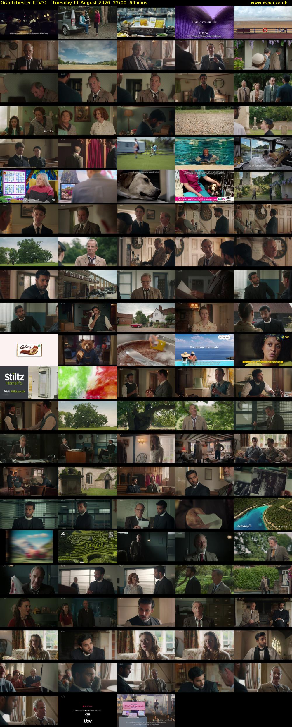 Grantchester (ITV3) Tuesday 11 August 2026 22:00 - 23:00
